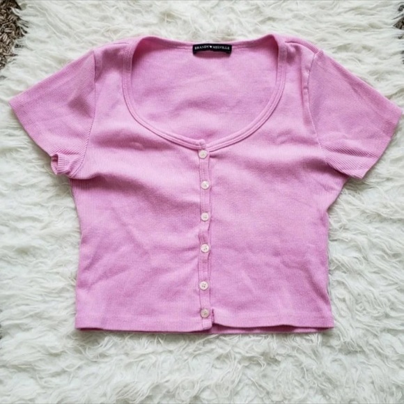 Brandy Melville Tops - Brandy Melville bubblegum zelly top